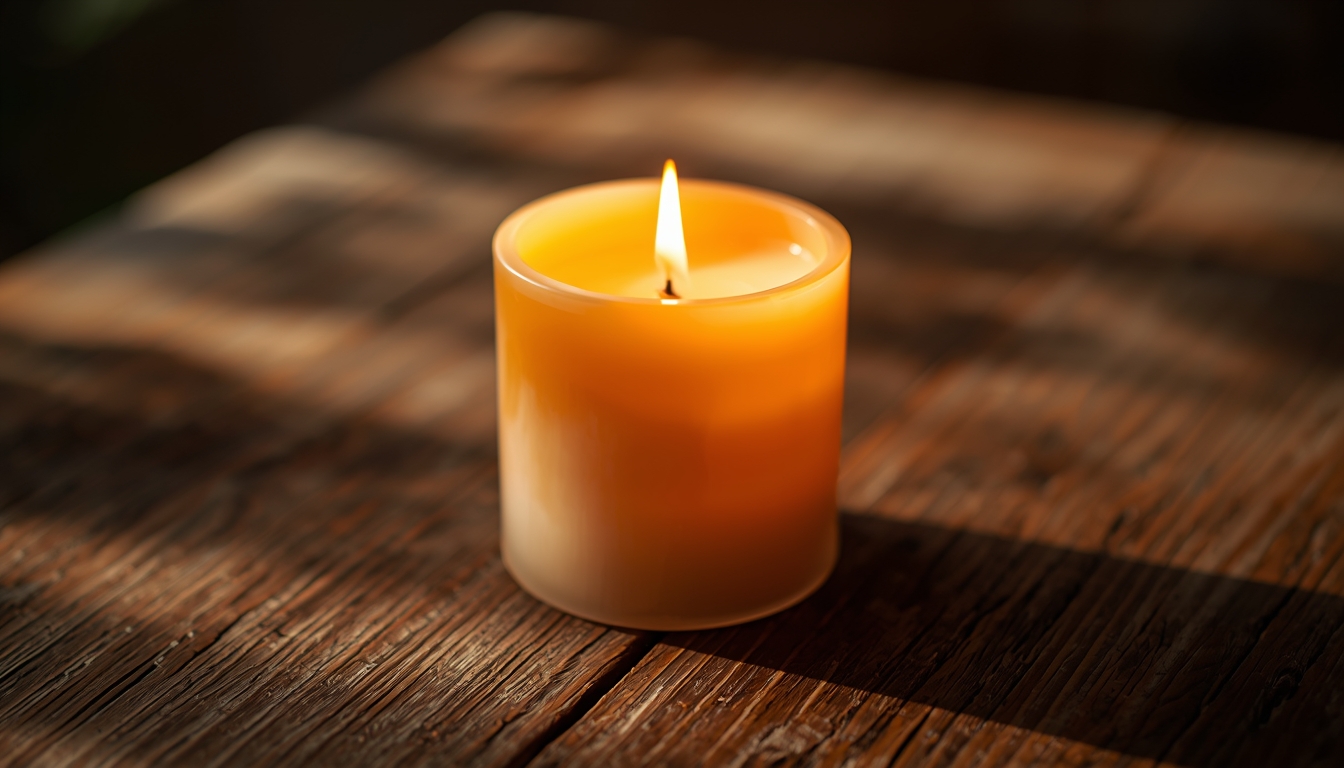 Anklestendon Amber Glow scented candle