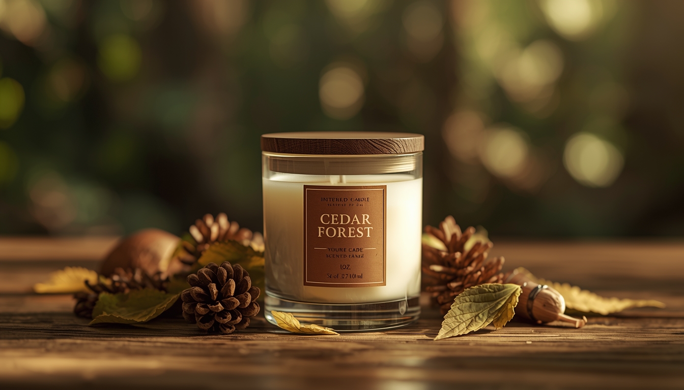 Anklestendon Cedar Forest scented candle