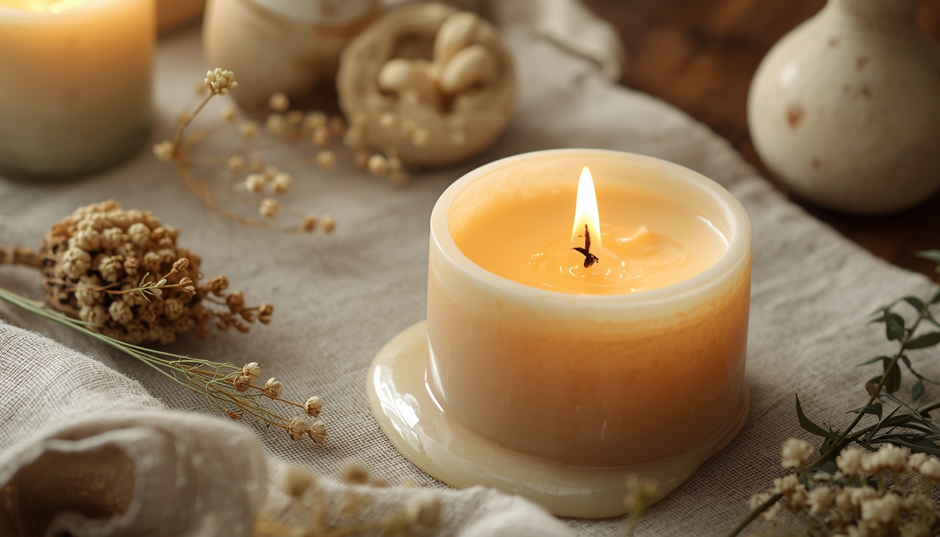 Anklestendon handcrafted scented candle